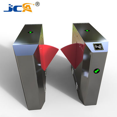 качество  access control system glass door automatic full height flap turnstile / security speed turnstile завод